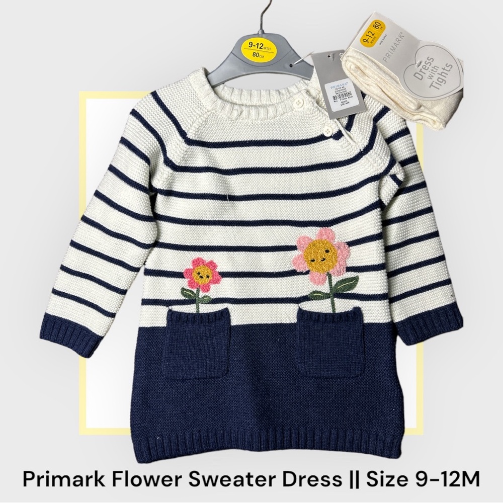 Primark Flower Sweater Dress